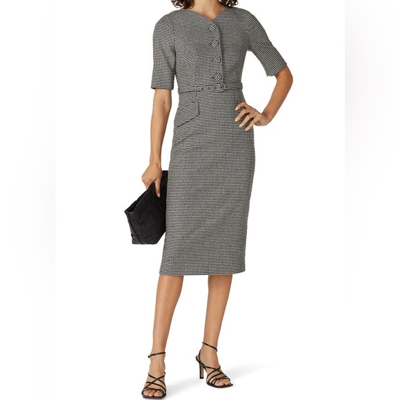 LK Bennett Dresses & Skirts - L.K. Bennett | Nina Houndstooth Heart Dress